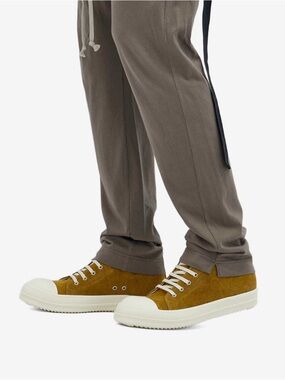 Rick owens drkshdw ochre/milk ramones sneakers